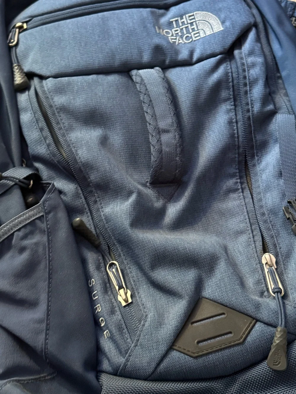 The North Face Surge Navy 31L Laptop Travel Backpack